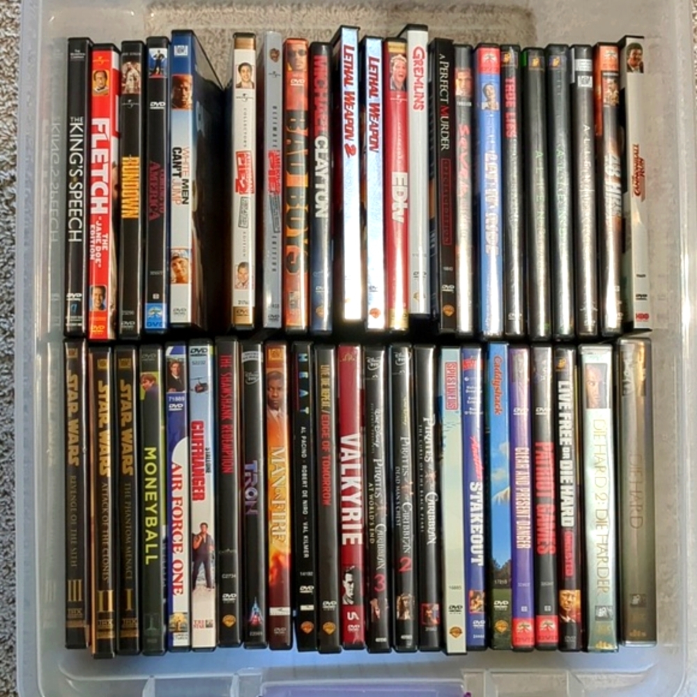 Choice of DVDs - $5 Each Or Buy More, Save More! (send me your list from below)